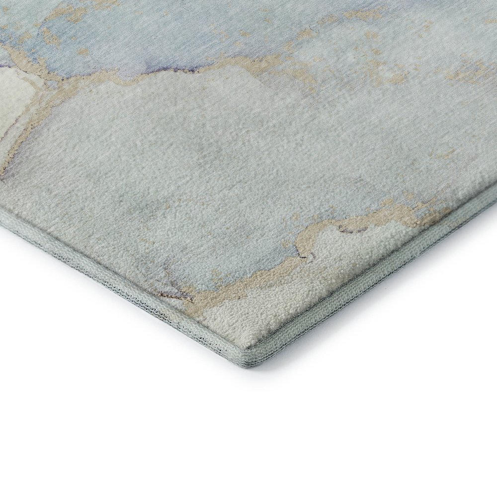 Premium Machine Washable Mayfield  Sky 10' x 14' Rug. Picture 3