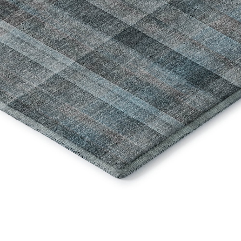 Premium Machine Washable Mayfield  Teal 10' x 14' Rug. Picture 3