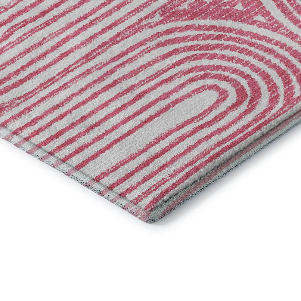 Premium Machine Washable Mayfield  Blush 10' x 14' Rug. Picture 3