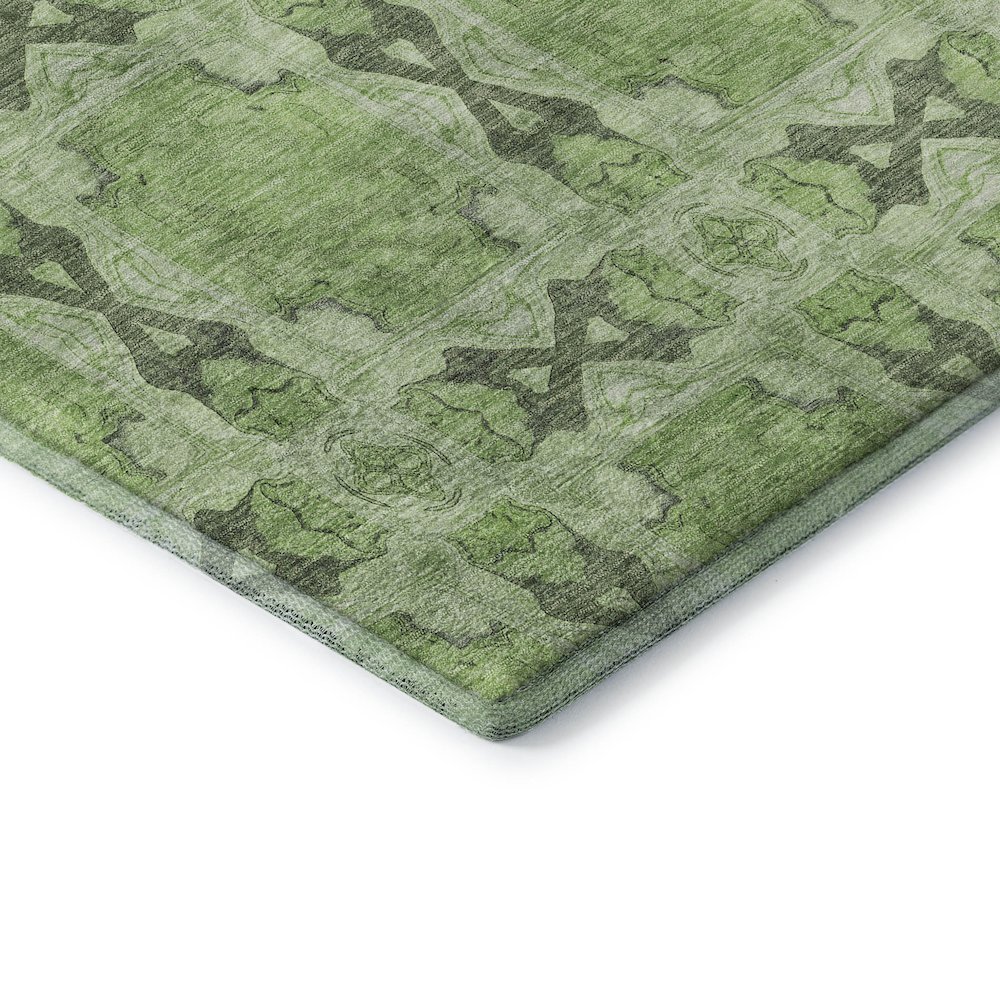 Premium Machine Washable Mayfield  Green 10' x 14' Rug. Picture 3