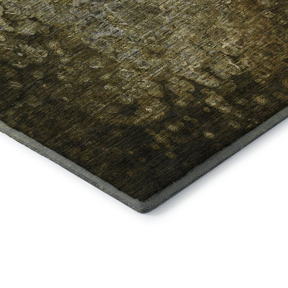 Premium Machine Washable Mayfield  Brown 10' x 14' Rug. Picture 3
