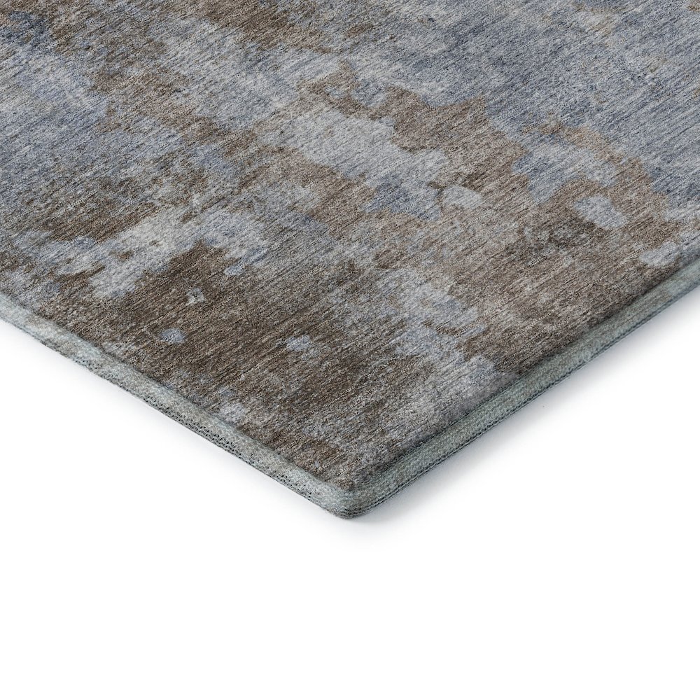 Premium Machine Washable Mayfield  Brown 10' x 14' Rug. Picture 3