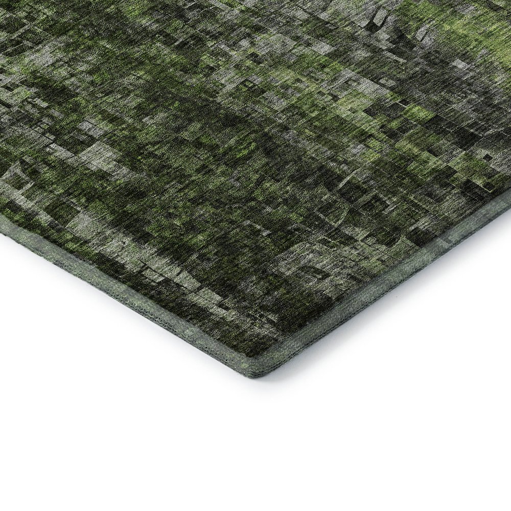 Premium Machine Washable Mayfield  Green 10' x 14' Rug. Picture 3