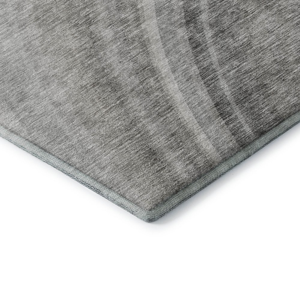 Premium Machine Washable Mayfield  Gray 10' x 14' Rug. Picture 3