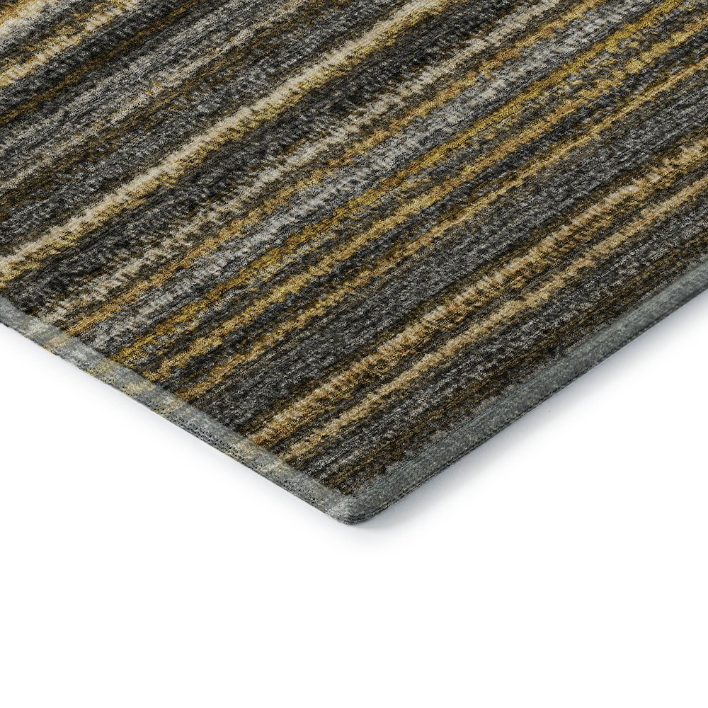 Premium Machine Washable Mayfield  Gold 10' x 14' Rug. Picture 3
