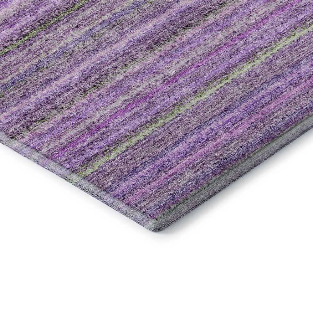 Premium Machine Washable Mayfield  Purple 10' x 14' Rug. Picture 3