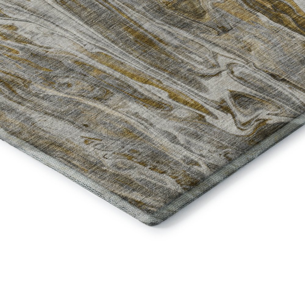 Premium Machine Washable Mayfield  Brown 10' x 14' Rug. Picture 3