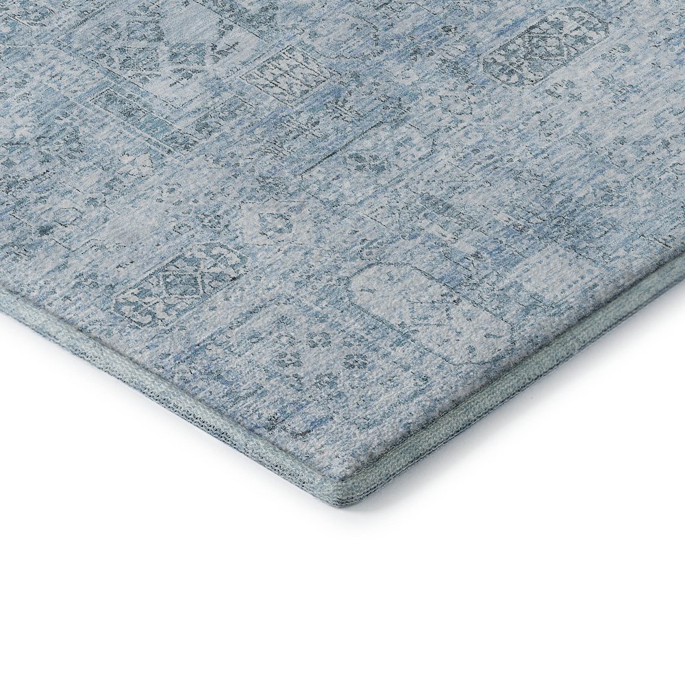 Premium Machine Washable Mayfield  Sky 10' x 14' Rug. Picture 3
