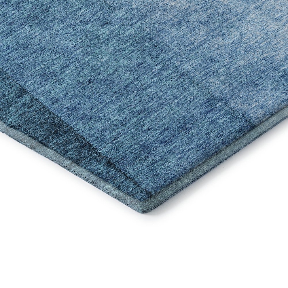 Premium Machine Washable Mayfield  Teal 10' x 14' Rug. Picture 3