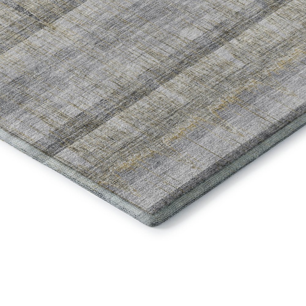 Premium Machine Washable Mayfield  Gray 10' x 14' Rug. Picture 3
