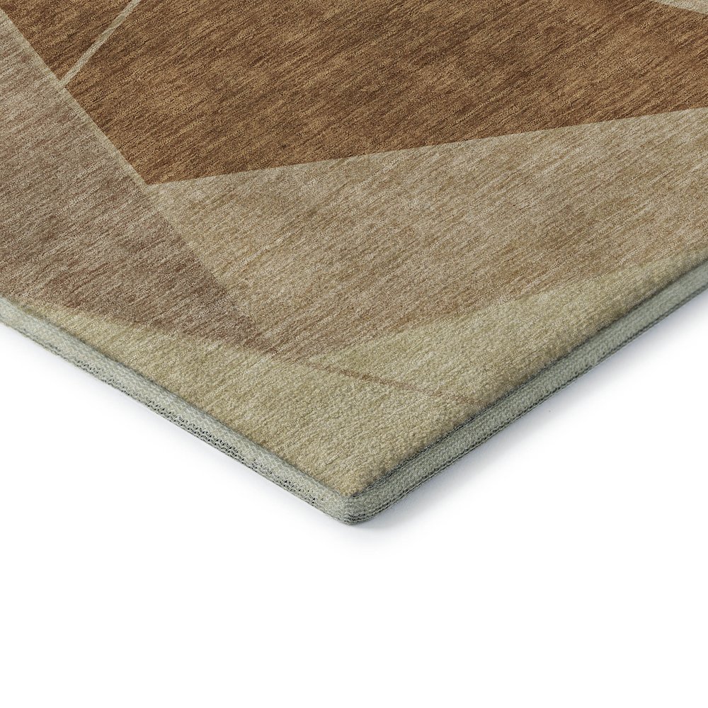 Premium Machine Washable Mayfield  Paprika 10' x 14' Rug. Picture 3