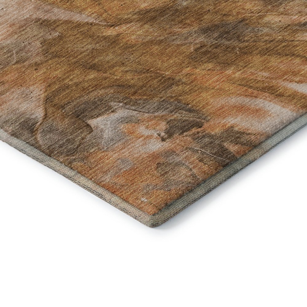 Premium Machine Washable Mayfield  Paprika 10' x 14' Rug. Picture 3