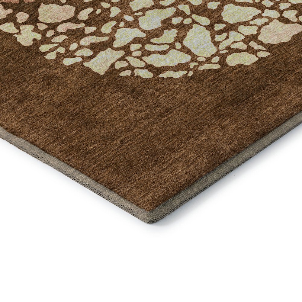 Premium Machine Washable Mayfield  Paprika 10' x 14' Rug. Picture 3