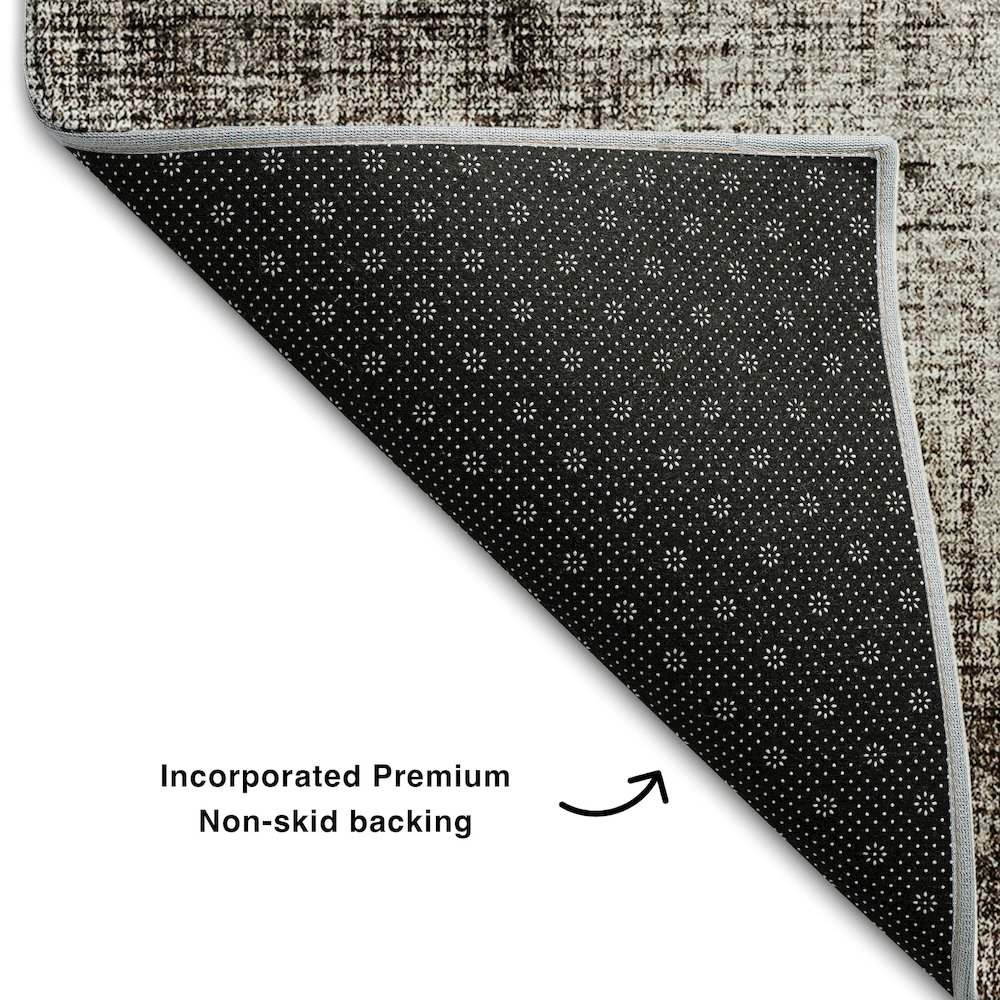 Premium Machine Washable Mayfield AMF679 Fudge 10' x 14' Rug. Picture 2