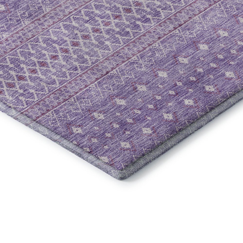 Premium Machine Washable Mayfield AMF709 Lavender 10' x 14' Rug. Picture 3