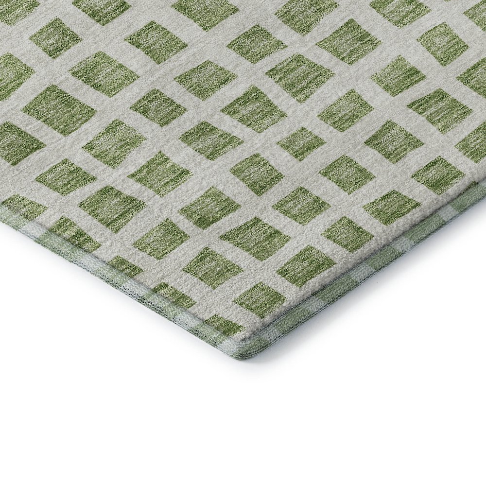 Premium Machine Washable Mayfield AMF727 Aloe 10' x 14' Rug. Picture 3
