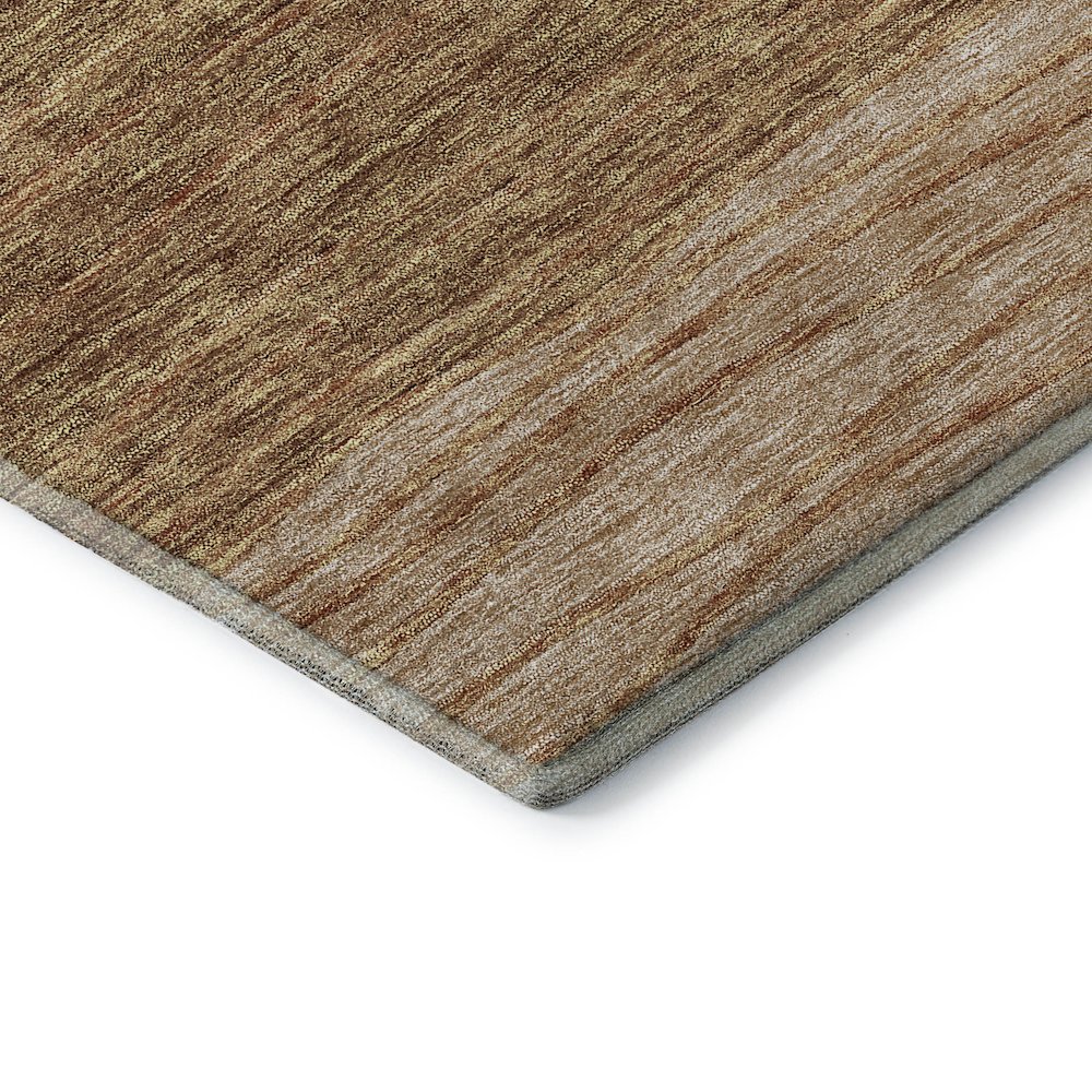 Premium Machine Washable Mayfield AMF735 Terracotta 10' x 14' Rug. Picture 3