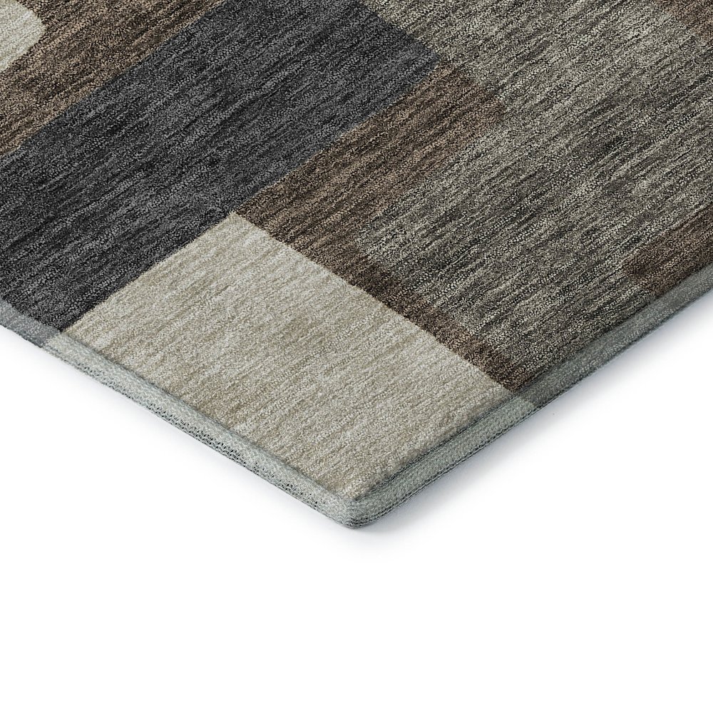 Premium Machine Washable Mayfield AMF740 Chocolate 10' x 14' Rug. Picture 3