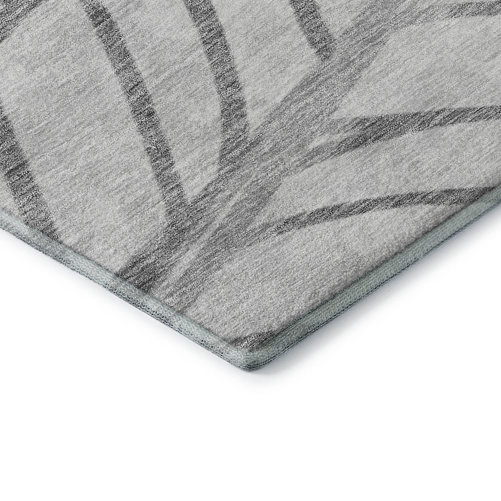 Premium Machine Washable Mayfield AMF741 Gray 10' x 14' Rug. Picture 3