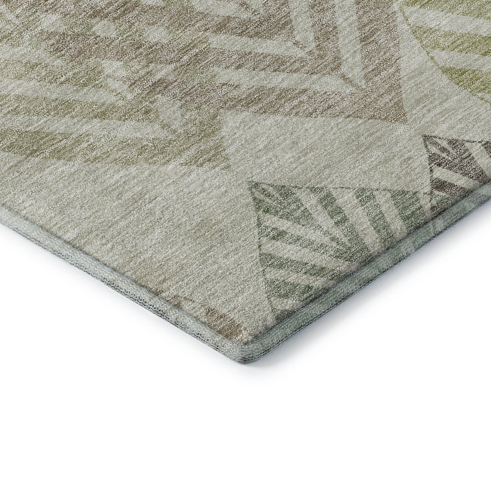Premium Machine Washable Mayfield AMF744 Taupe 10' x 14' Rug. Picture 3