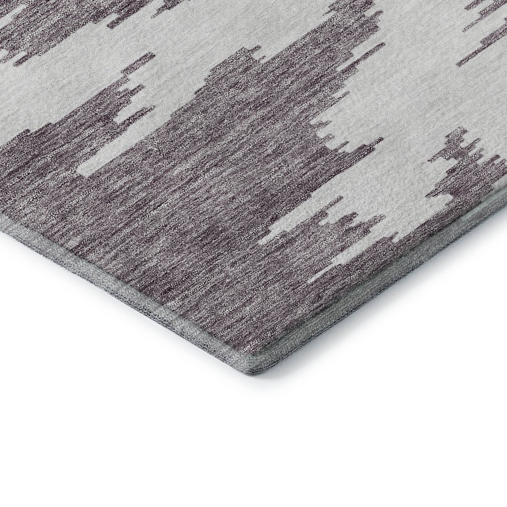 Premium Machine Washable Mayfield AMF746 Purple 10' x 14' Rug. Picture 3