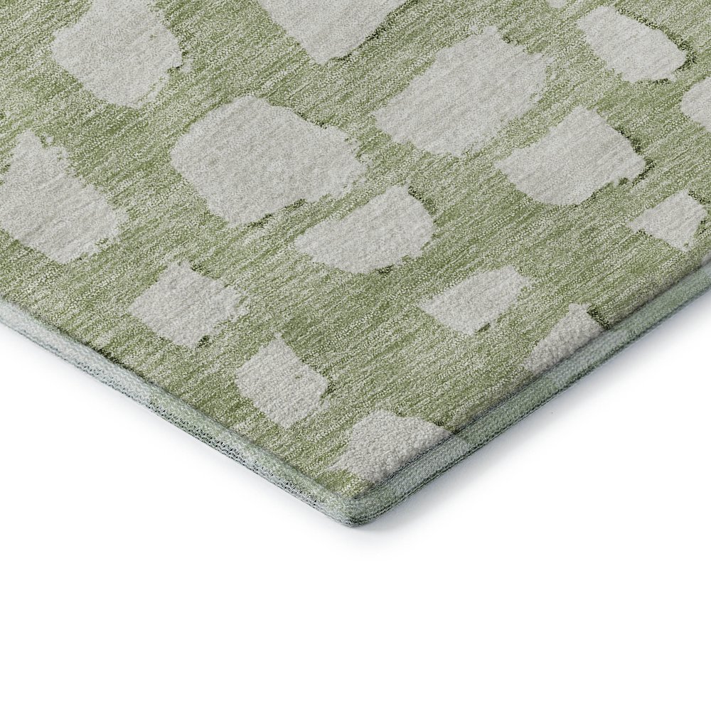 Premium Machine Washable Mayfield AMF754 Aloe 10' x 14' Rug. Picture 3