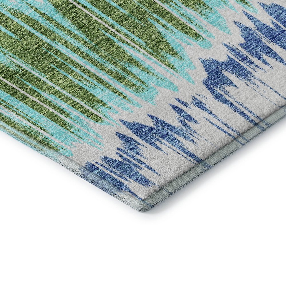 Premium Machine Washable Mayfield AMF755 White 10' x 14' Rug. Picture 3