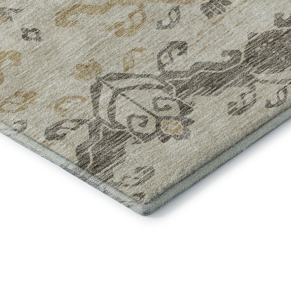 Premium Machine Washable Mayfield AMF759 Beige 10' x 14' Rug. Picture 3