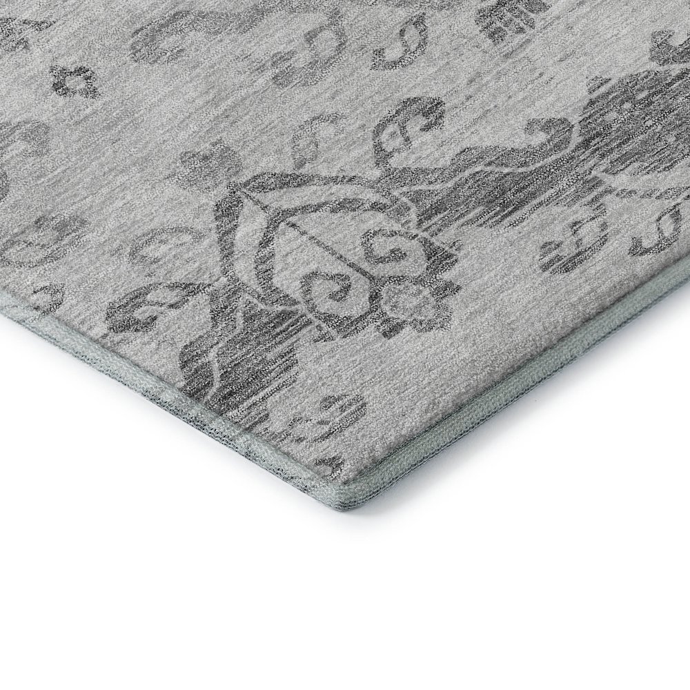 Premium Machine Washable Mayfield AMF759 Graphite 10' x 14' Rug. Picture 3