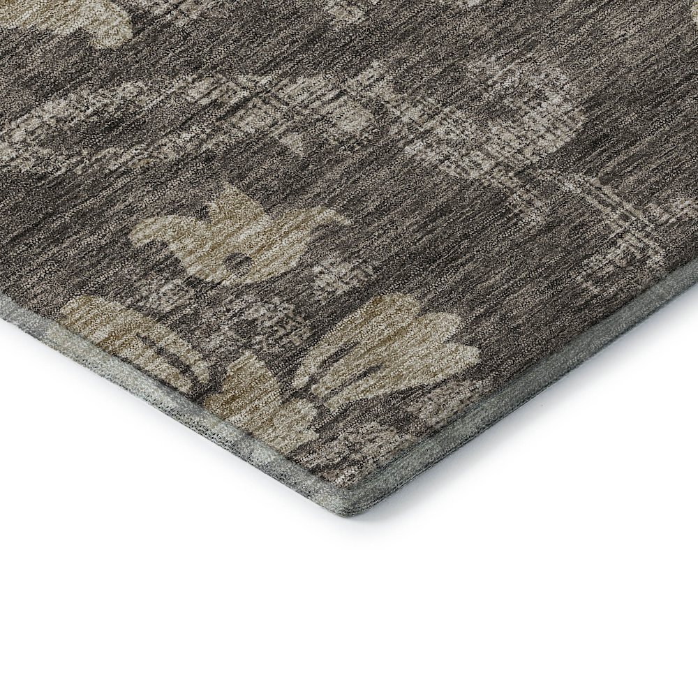 Premium Machine Washable Mayfield AMF762 Brown 10' x 14' Rug. Picture 3