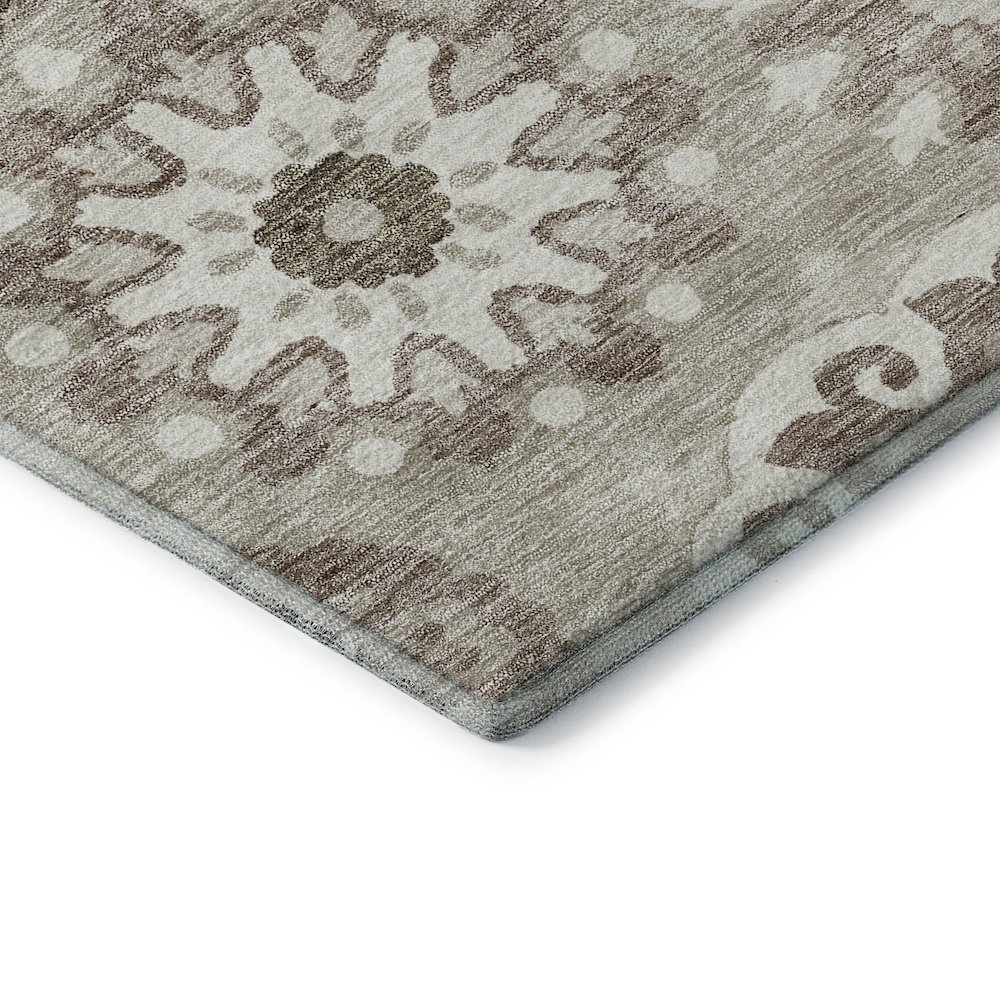 Premium Machine Washable Mayfield AMF763 Taupe 10' x 14' Rug. Picture 3