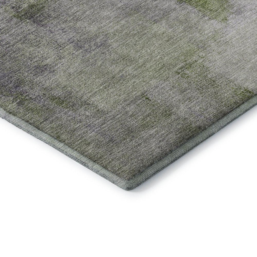Premium Machine Washable Mayfield AMF787 Purple 10' x 14' Rug. Picture 3