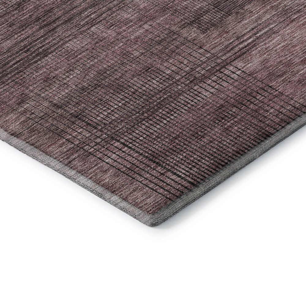 Premium Machine Washable Mayfield AMF820 Merlot 10' x 14' Rug. Picture 3