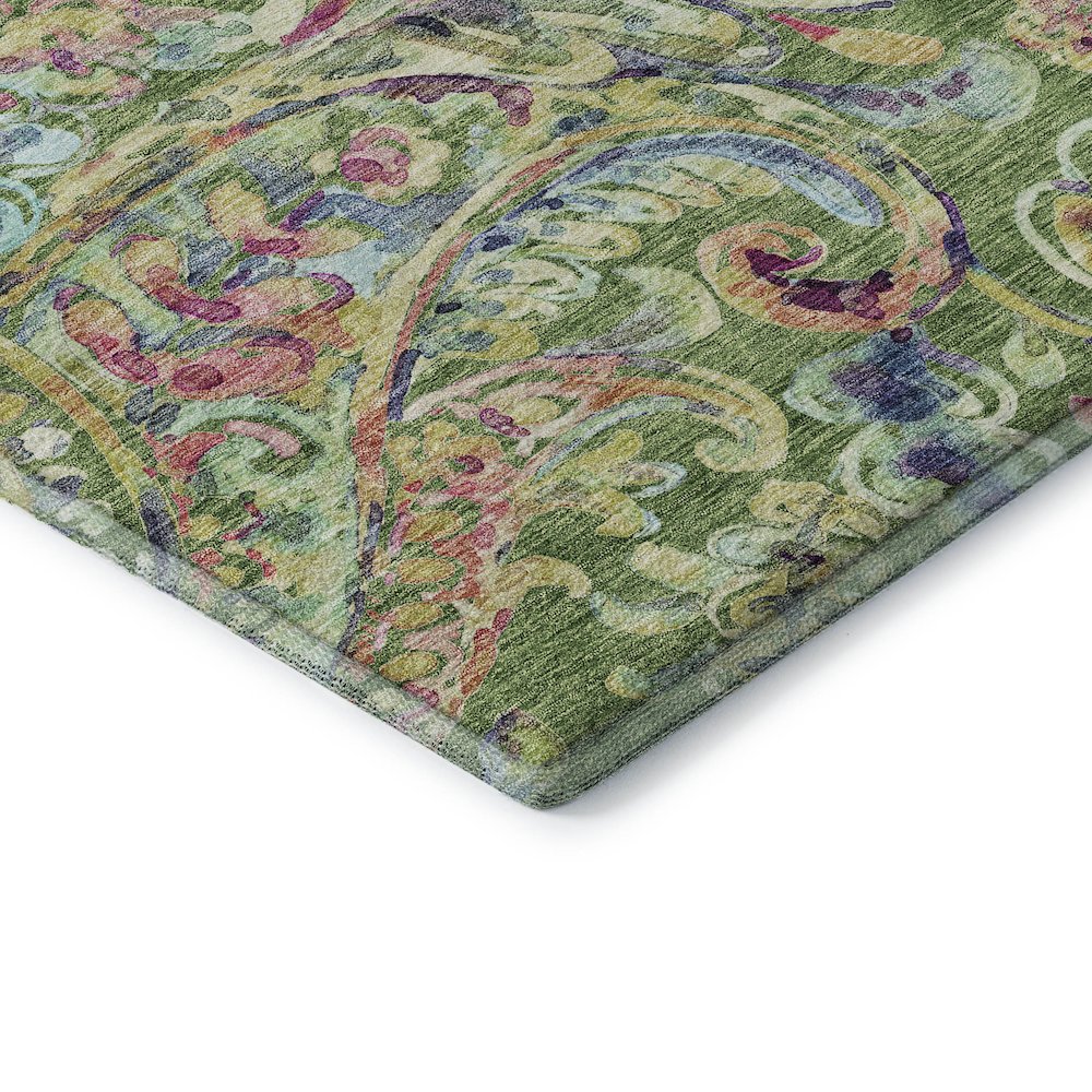Premium Machine Washable Mayfield AMF834 Fern 10' x 14' Rug. Picture 3