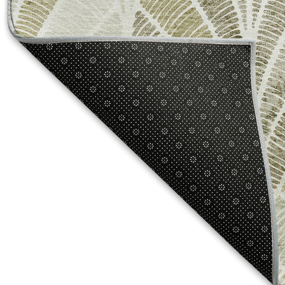 Premium Machine Washable Mayfield AMF851 Khaki 10' x 14' Rug. Picture 2