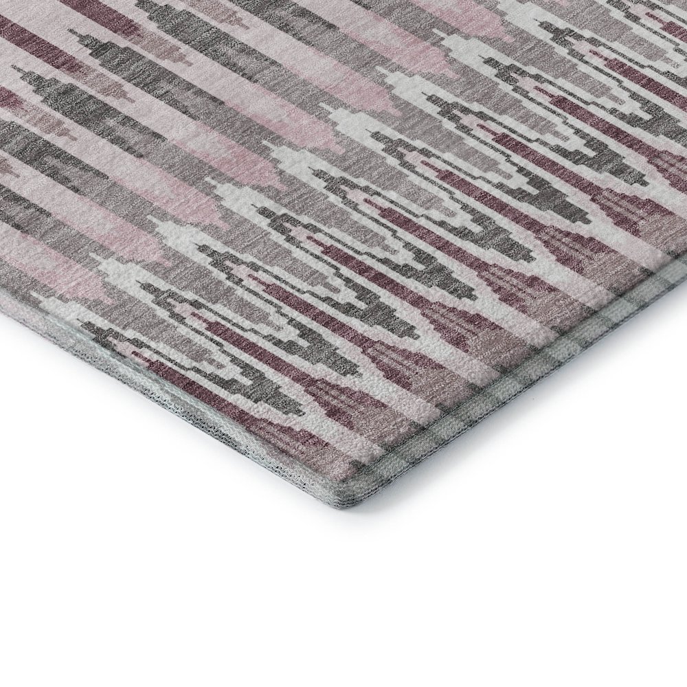 Premium Machine Washable Mayfield AMF860 Pink 10' x 14' Rug. Picture 3