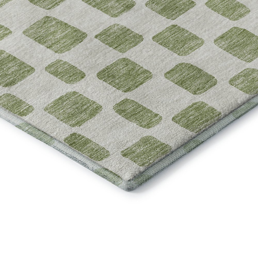Premium Machine Washable Mayfield AMF871 Aloe 10' x 14' Rug. Picture 3