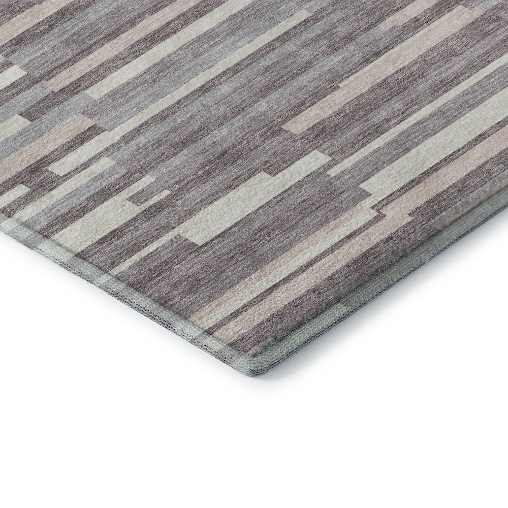 Premium Machine Washable Mayfield AMF894 Lavender 10' x 14' Rug. Picture 3