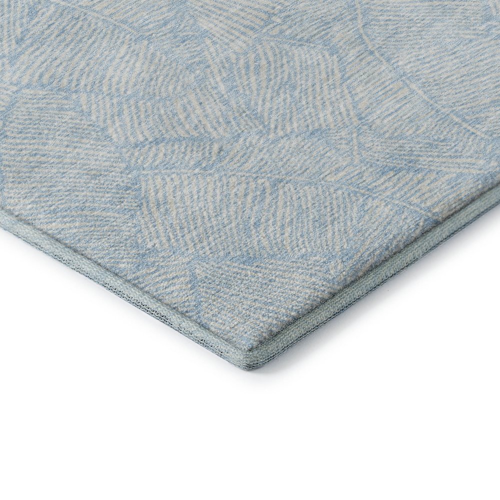 Premium Machine Washable Mayfield AMF913 Sky 10' x 14' Rug. Picture 3