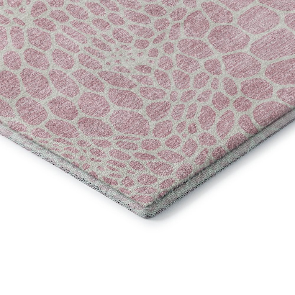 Premium Machine Washable Mayfield AMF919 Pink 10' x 14' Rug. Picture 3