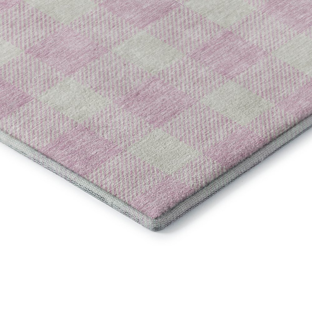 Premium Machine Washable Mayfield AMF923 Pink 10' x 14' Rug. Picture 3