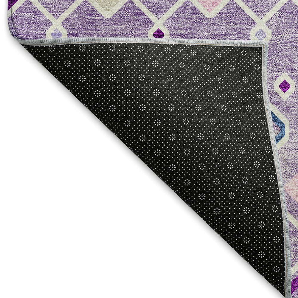 Premium Machine Washable Mayfield AMF938 Lavender 10' x 14' Rug. Picture 2