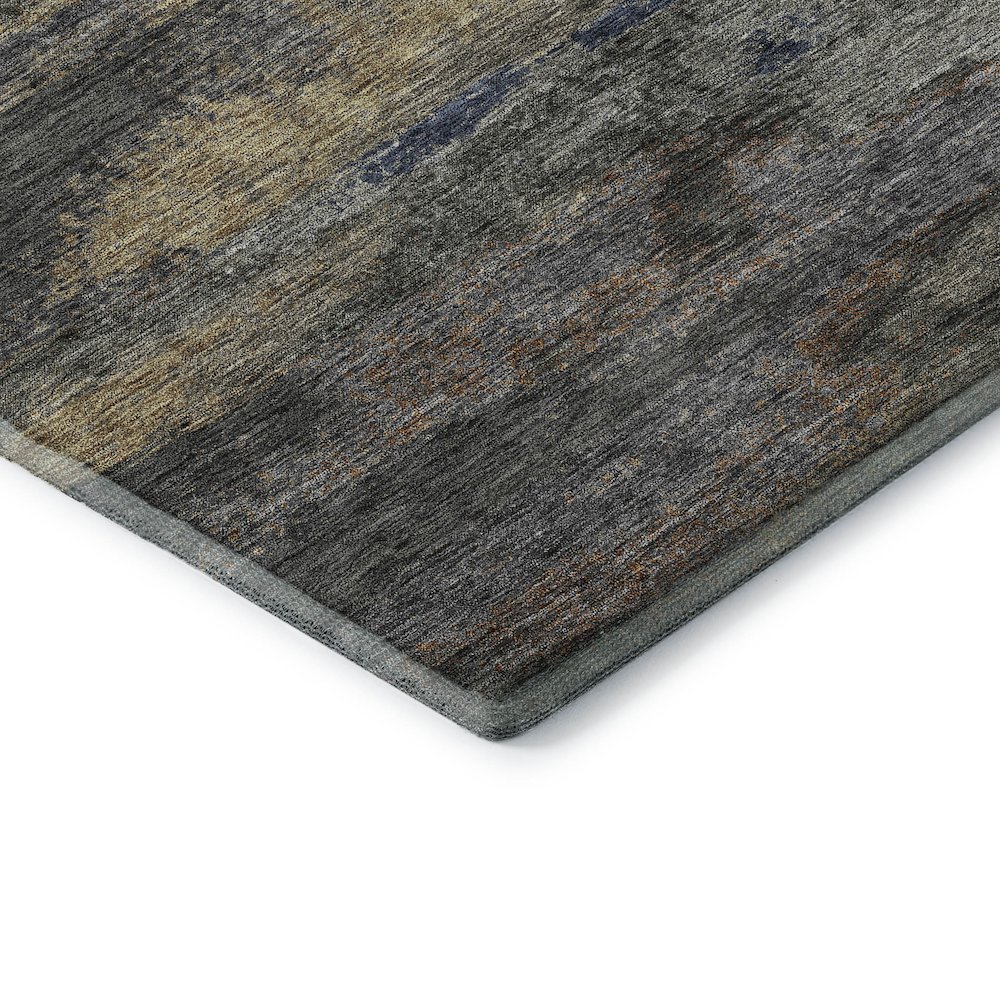 Premium Machine Washable Mayfield AMF942 Graphite 10' x 14' Rug. Picture 3