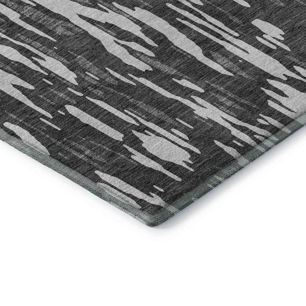 Premium Machine Washable Mayfield AMF945 Gray 10' x 14' Rug. Picture 3