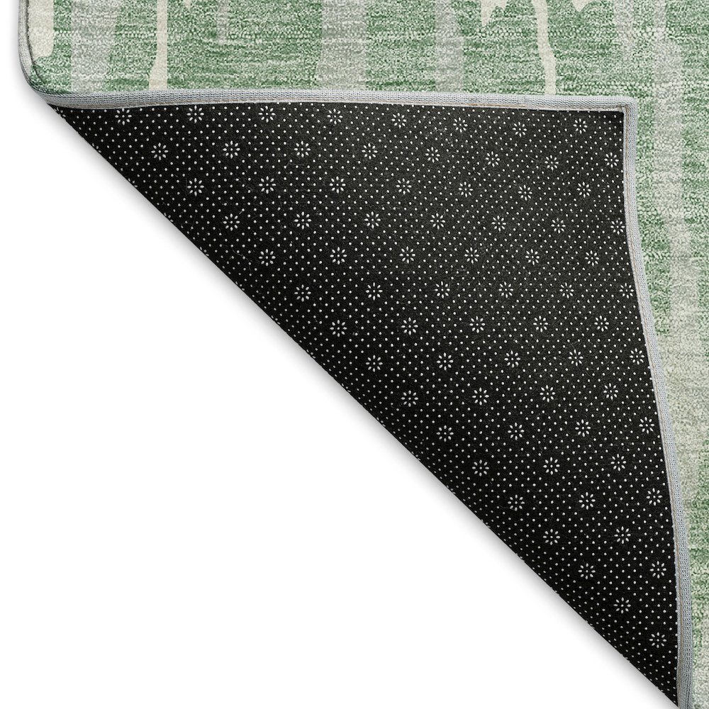 Premium Machine Washable Mayfield AMF945 Sage 10' x 14' Rug. Picture 2