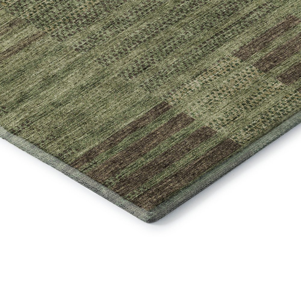 Premium Machine Washable Mayfield AMF954 Mocha 10' x 14' Rug. Picture 3