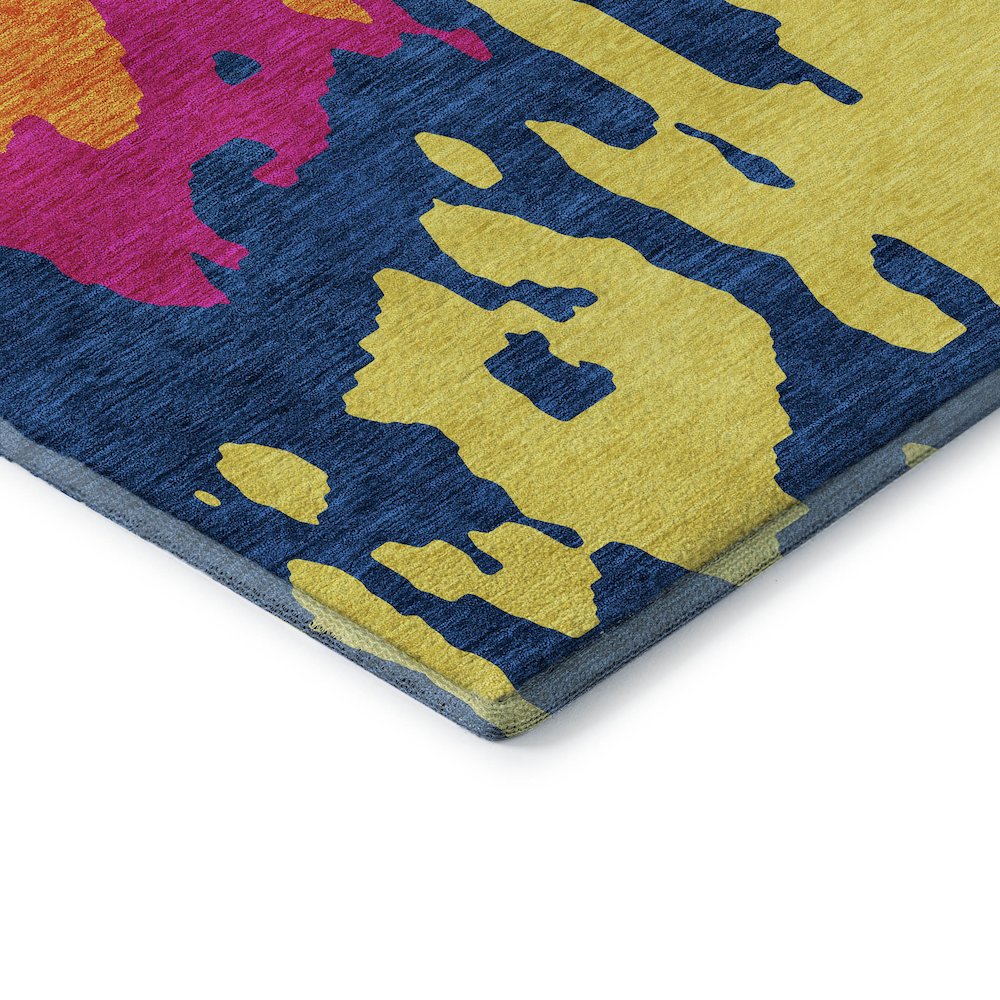 Premium Machine Washable Mayfield AMF961 Pink 10' x 14' Rug. Picture 3