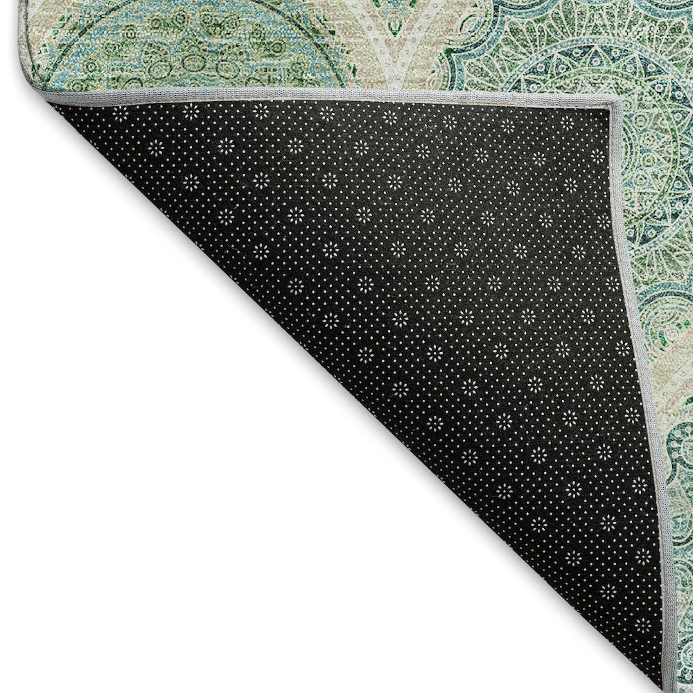 Premium Machine Washable Mayfield AMF976 Sage 10' x 14' Rug. Picture 2