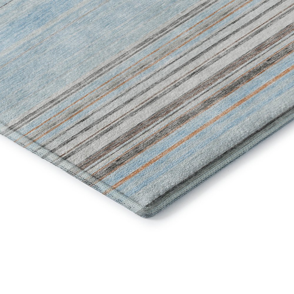 Premium Machine Washable Mayfield AMF979 Sky 10' x 14' Rug. Picture 3