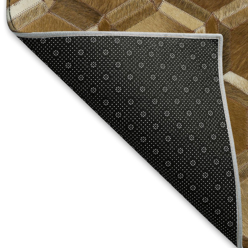 Premium Machine Washable Mayfield  Brown 10' x 14' Rug. Picture 2